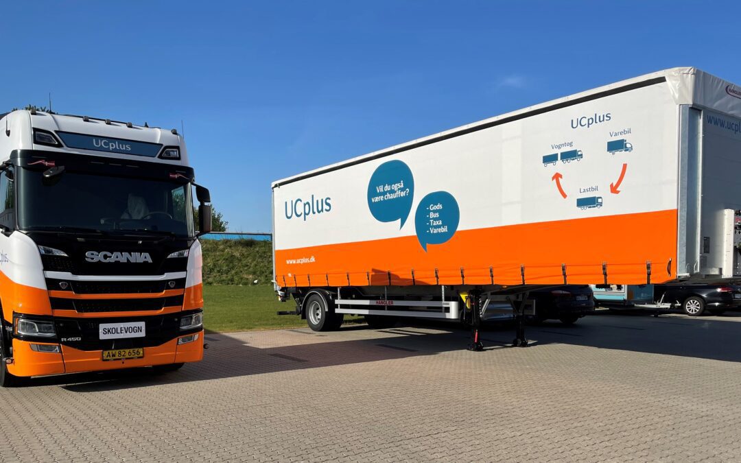 UCplus styrker godsuddannelsen med egen sættevogn i Aarhus