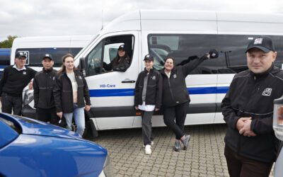 Intensivt uddannelsesforløb hos UCplus gør ukrainere klar til første arbejdsdag som flextrafik chauffører hos HB-Care i Aarhus